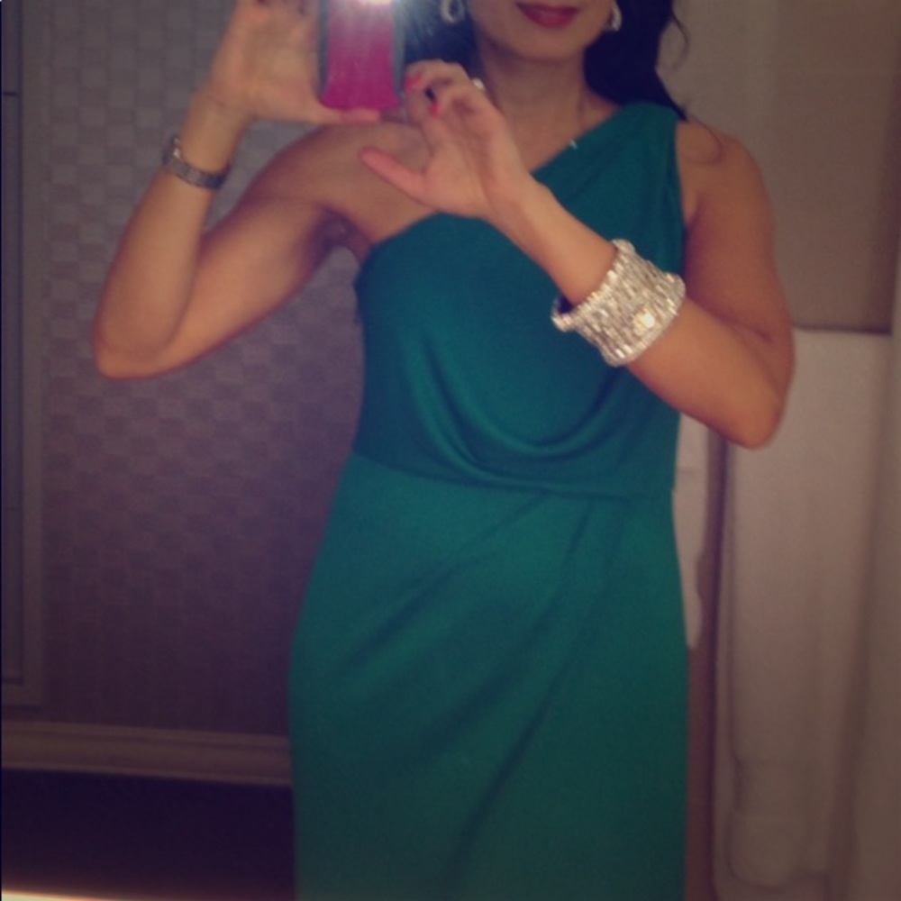 Emerald Green fabulous evening gown size S